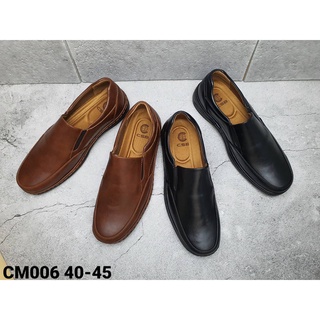 สินค้า CM006รองเท้าหนังลำลองผู้ชายมี2สีไซส์40-45