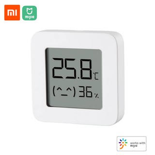 xiaomi BT เครื่องวัดอุณหภูมิความชื้น แบบบลูทูธไร้สาย ทำงานร่วมกับ Mijia APP