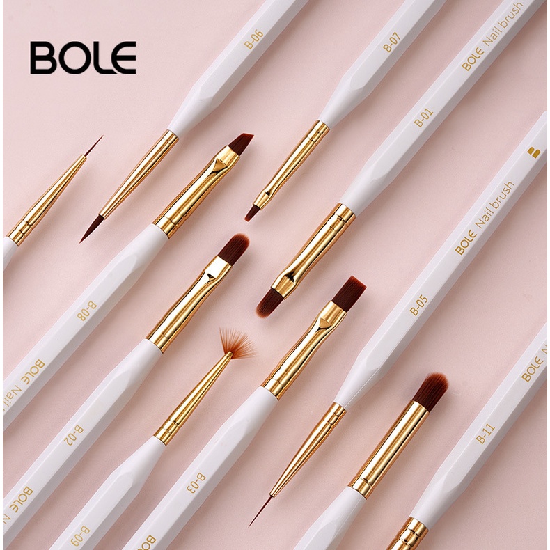 bole-ปากกาเพ้นท์เล็บเจล-หัวกลม-เป็นมิตรกับสิ่งแวดล้อม-ทนทาน