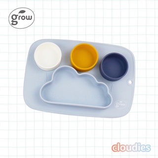 Grow My Cloudies Plate   โกรว มายคลาวดี้ แพลท จานเมฆของหนู