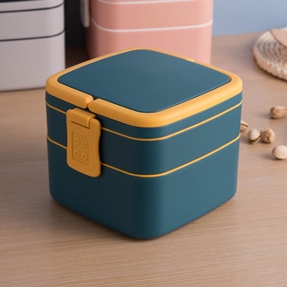 Portable Lunch Box Microwave Oven Lunch Bento Boxes with Cutlery