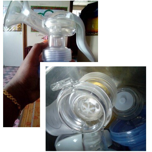 อะไหล่-ปั๊มนม-avent-แท้-star-valve-วาล์วรูปดาว-สำหรับเครื่องปั๊ม-avent-isis-แบบ-mannual-รุ่นแรกๆ-av004