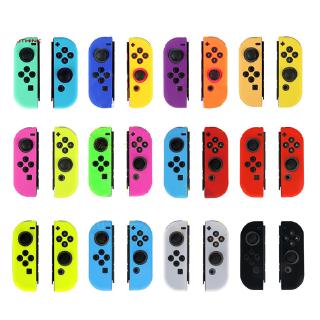 รูปภาพขนาดย่อของเคสซิลิโคน หลากสี สำหรับเครื่องเล่นจอยสติก Nintend Switch Joy Con Controllerลองเช็คราคา