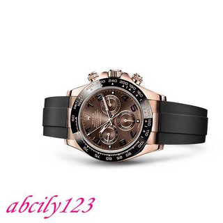 ROLEX DAYTONA จานหน้าช็อคโกแลตยางรัดใหม่ 116515LN 116515