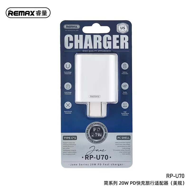 remax-rpu70-remax-rp-u70-fast-charger-pd20w-รองรับ-iphone12-และระบบแอนดรอย์-ของแท้-100-พร้อมส่ง