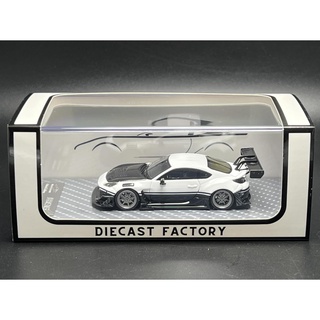 YM Model Limited : 499pcs YM model X Diecast FACTORY , 1:64 GR86(Custom Widebody Fujiwara GR86), resin. With GT Wing