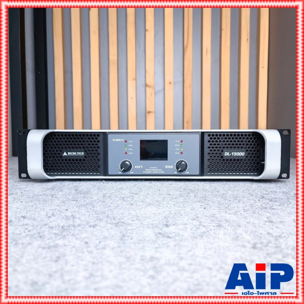 MICROTECH DL-15000 poweramp เพาเวอร์แอมป์ ไมโครเทค คลาส D MICRO TECH ...