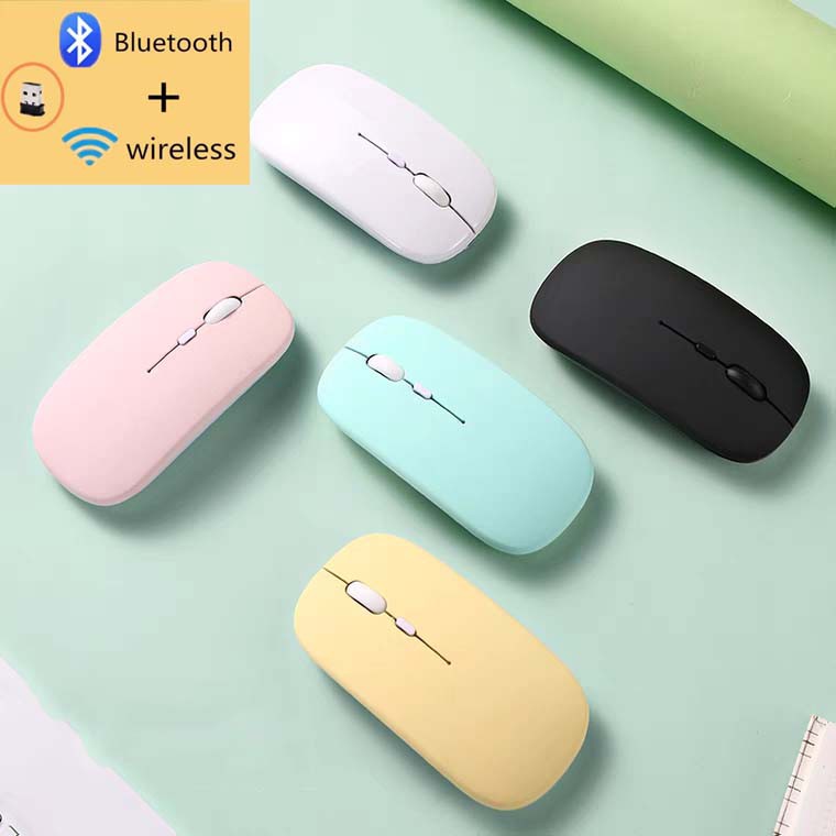 ภาพสินค้า(คีย์บอร์ดไทย / เมาส์ไร้สาย)ใช้ได้กับโทรศัพท์มือถือ, Android, คอมพิวเตอร์ mouse &Wireless Bluetooth keyboard จากร้าน pplus8623 บน Shopee ภาพที่ 1