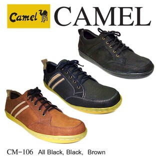 Camel CM-106 รองเท้าหนังลำลองสำหรับสุภาพบุรุษ