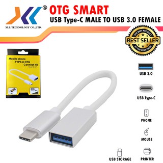 USB Type-C 3.1 ตัวผู้ to USB-A 3.0 ตัวเมีย (OTG) คละสีtype-c003