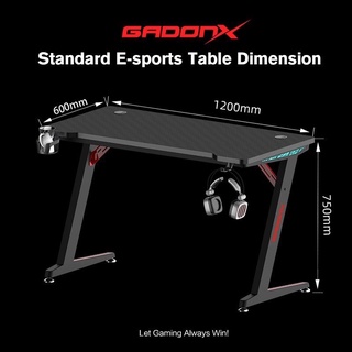 สินค้า โต๊ะเกมมิ่ง GADONX OE-X1 PROFESSIONAL E-SPORT TABLE โต๊ะเกมมิ่ง โต๊ะเกมเมอร์ โต๊ะเล่นเกมส์