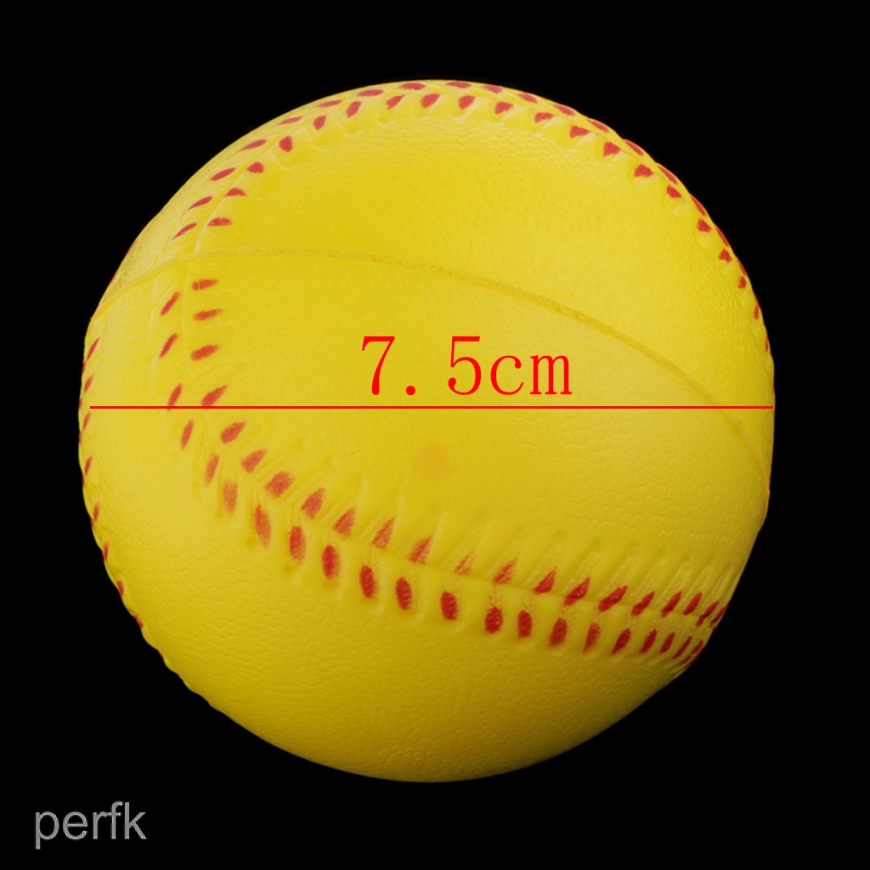 ภาพหน้าปกสินค้าPractice Trainning Base Ball Softball Baseball PU Polyurethane Elastic Ball
