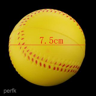 ภาพหน้าปกสินค้าPractice Trainning Base Ball Softball Baseball  PU Polyurethane Elastic Ball ที่เกี่ยวข้อง