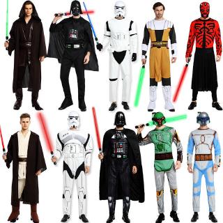 สินค้า ชุดคอสเพลย์ลาย Star Wars สีขาวสำหรับผู้ใหญ่