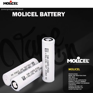 ภาพขนาดย่อของภาพหน้าปกสินค้าMolicel P26A INR18650 2600mAh 3.6V 35A High-drain-Li-ion battery จากร้าน emergencygearbackpack บน Shopee ภาพที่ 1