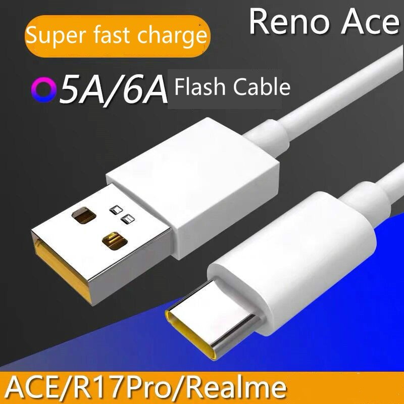 ส่งจากไทย-สายชาร์จ-65w-super-vooc-สาย-usb-c-6-5a-type-c-สำหรับ-oppo-x-5-6-x50-x3-x5-pro-x50m-x50t-v5-c3-quick-charge-2-0