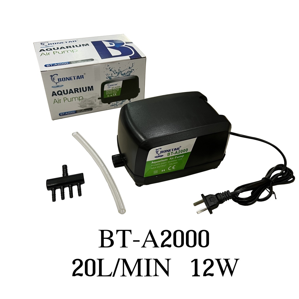 ปั๊มลม-ปั๊มออกซิเจน-bonetar-bt-a1000-bt-a2000-กำลังลมแรง