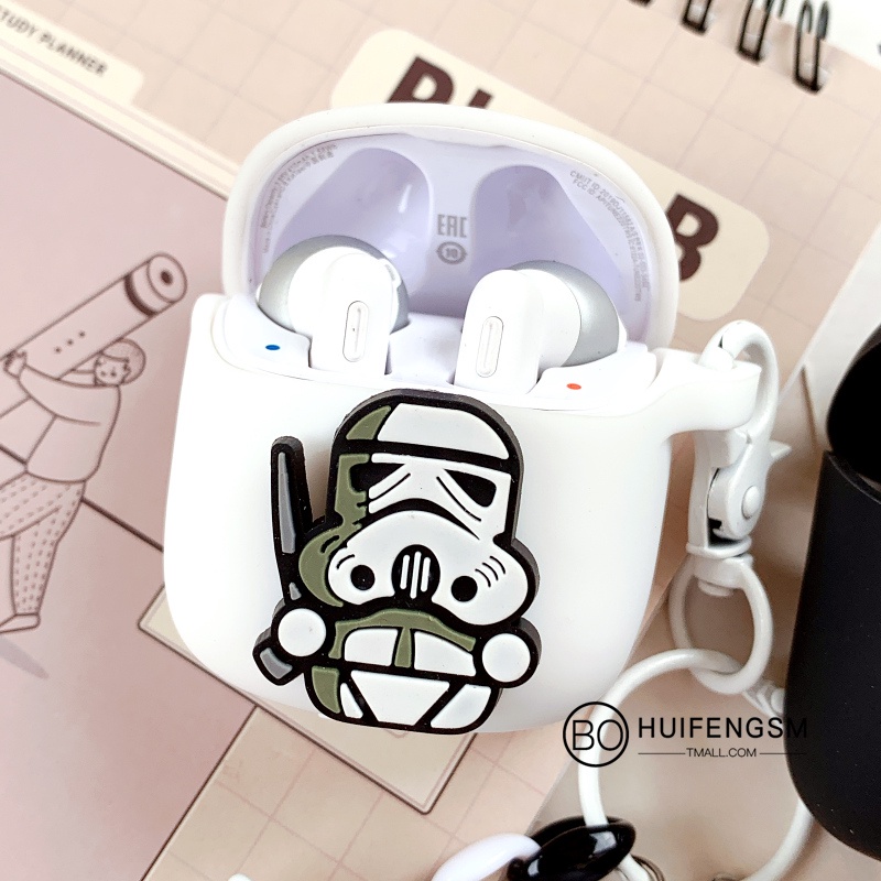 jbl-t225-เคสหูฟังซิลิโคนลายการ์ตูน-star-wars-สีดํา-tws