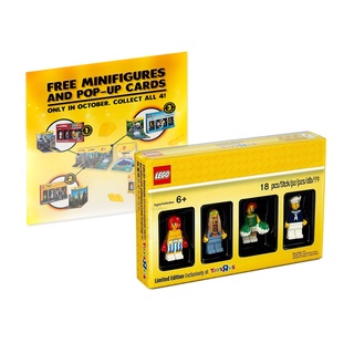 5004941 : LEGO Classic Minifigure Collection Limited Edition Bricktober 2017 Toys R Us + Pop-Up Cards