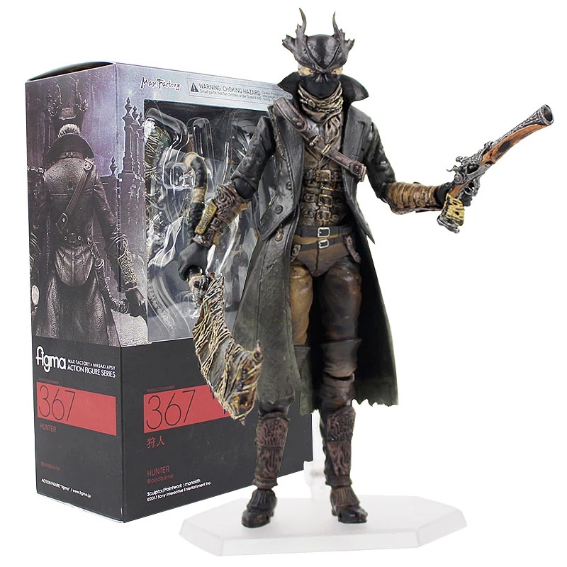 Figurine Bloodborne – The Old Hunter – Figma 367DX – 16 Cm, PVC, Dark Fantasy