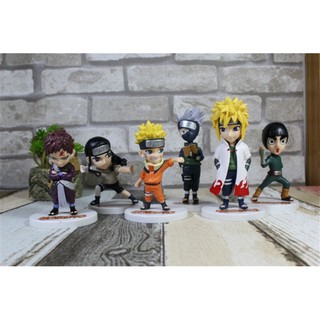 โมเดล นารูโตะ Naruto ขนาด 10 Cm 6 แบบ น่ารักแบบสุดๆ ราคาถูก ของดี รับรองถูกใจ แฟนนารูโตะ ห้ามพลาด💥 พร้อมส่งจ้า🌀 set#1