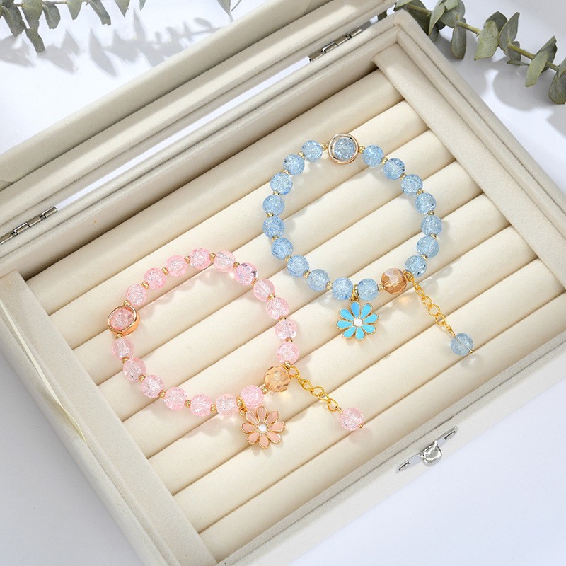 ready-stock-สร้อยข้อมือคริสตัลรูปดอกเดซี่