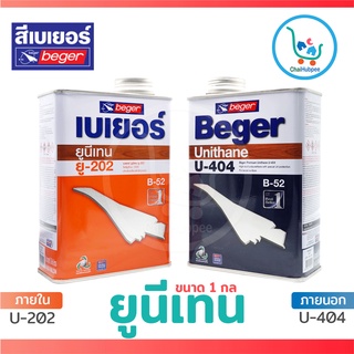 Beger ยูนีเทน เบเยอร์ ภายใน ภายนอก ยูรีเทน เบเยอร์ U-202 / U-404 ขนาด 1 กล(3.785ลิตร)