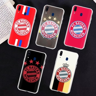 เคสโทรศัพท์มือถือ แบบใส ลาย FC Bayern Munich สําหรับ Samsung Galaxy A10S A20S A50S A7 A8 A20 A30S A9 A70S A30 A10 A50 A70