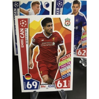 Topps Champions League Match Attax 2018 Liverpool Cards