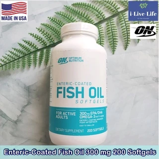 Optimum Nutrition Enteric Fish Oil 200 Softgels ราคาพิเศษ  ซื้อออนไลน์ที่  Shopee ส่งฟรี*ทั่วไทย!