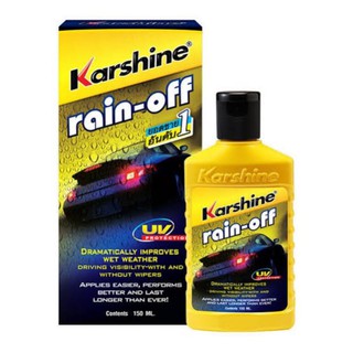 ภาพขนาดย่อของสินค้าKarshine Rain Off ผลิตภัณฑ์น้ำยาเคลือบกระจก