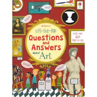 DKTODAY หนังสือ USBORNE LIFT-THE-FLAP Q&amp;A ABOUT ART (AGE 6+)