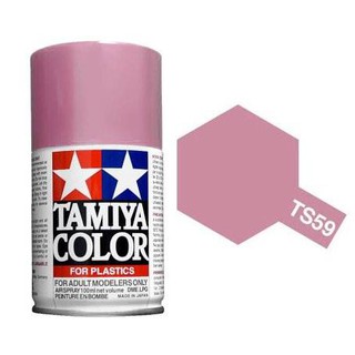 Tamiya Spray Color สีสเปร์ยทามิย่า TS-59 LIGHT PEARL RED 100ML