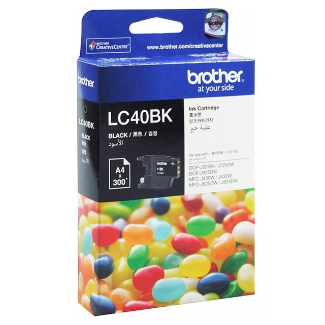 ภาพหน้าปกสินค้าตลับหมึก Brother รุ่น BTH-LC 40 BK จากร้าน hpbyiqink บน Shopee