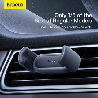 Baseus ที่วางโทรศัพท์ในรถยนต์ ช่องระบายอากาศ รองรับ 4.7-6.5 นิ้ว i11 12 mini Pro MaxXiaomi ขาตั้งโทรศัพท์ในรถ ปรับได้