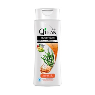 แชมพูขจัดรังแค คิวลีน สูตรผมขาดหลุดร่วง (สีส้ม) orange Qlean Qlean Anti-Hair Fall 170ml. 1pc.