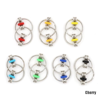 (Cherry) พวงกุญแจโลหะ Hand Spinner ของเล่นสําหรับเด็ก