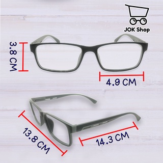 ภาพขนาดย่อของภาพหน้าปกสินค้า5189 แว่นสายตายาว แว่นตากรองแสงสีฟ้า กรอบเหลี่ยม แว่นตา แว่นตาผู้ชาย แว่นตาผู้หญิง +0.50 ถึง 2.00 จากร้าน jok_shop บน Shopee