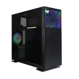 In Win N515 RGB Tempered Glass Mid-Tower E-ATX Case - Black