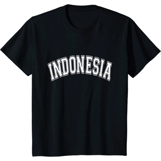 เสื้อยืดผ้าฝ้ายพรีเมี่ยม เสื้อยืด ลาย Indonesian Country Pride สไตล์วิทยาลัย
