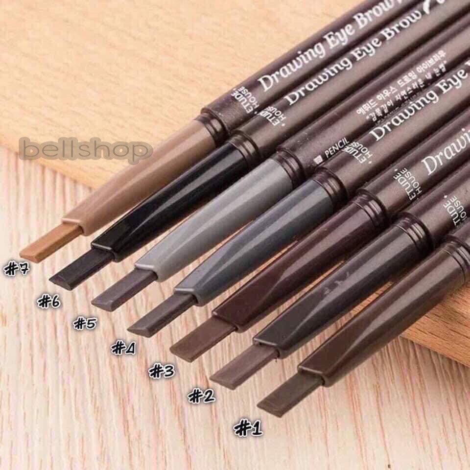 ภาพสินค้าEtude House Drawing Eye Brow ดินสอเขียนคิ้ว ปริมาณเพิ่มขึ้น 30% จากร้าน ..bellshop.. บน Shopee ภาพที่ 1