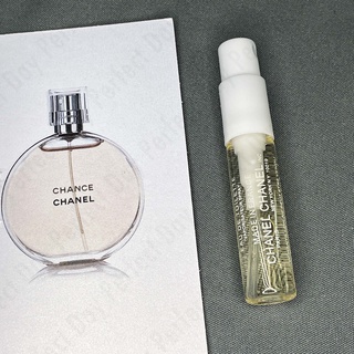 「น้ำหอมขนาดเล็ก」Chanel Chance Eau de Toilette, 2003 2ML