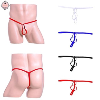 Mens Sexy Thongs Brief TBack Gstring Front Oring Low Rise Underwear Underpant NcDeJatA