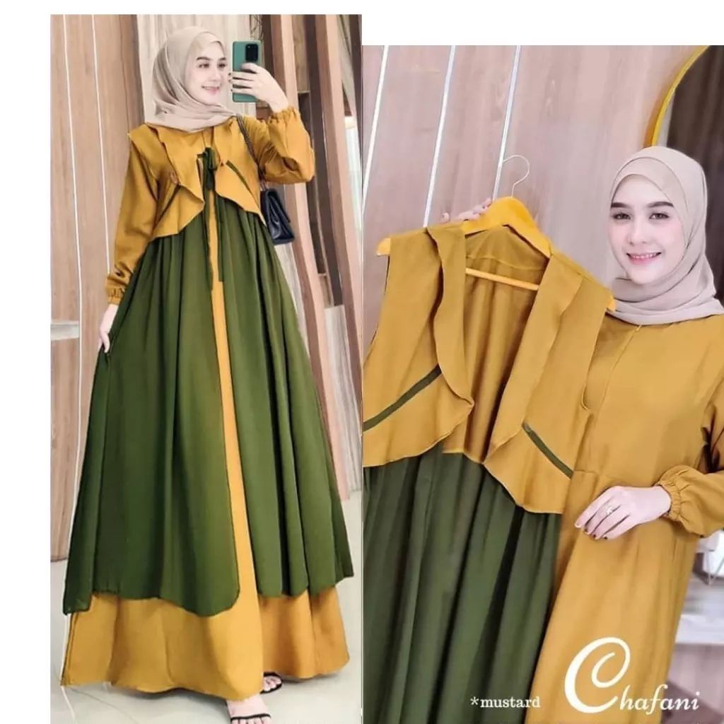 ch-maxi-ชุดเสื้อสูท-ik-material-shakila-mix-tille-tille-แยก-gamis-and-outer-สําหรับผู้หญิงวัยรุ่น-2in1