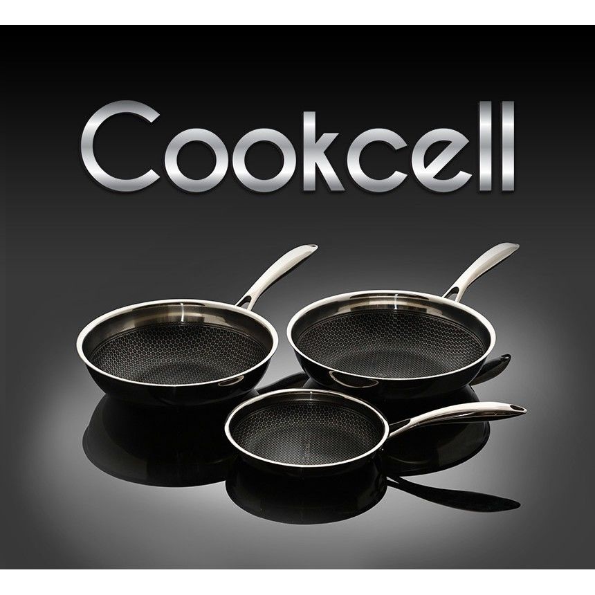 ข้อเสนอพิเศษ COOKCELL BlackCube Non Stick Double Single Stainless ...
