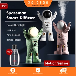 Boigego Spaceman เครื่องฟอกอากาศ กระจายน้ํามันหอมระเหย หอมระเหย น้ําหอมปรับอากาศ ดับกลิ่นห้องน้ํา ห้องนอน ตกแต่งบ้าน