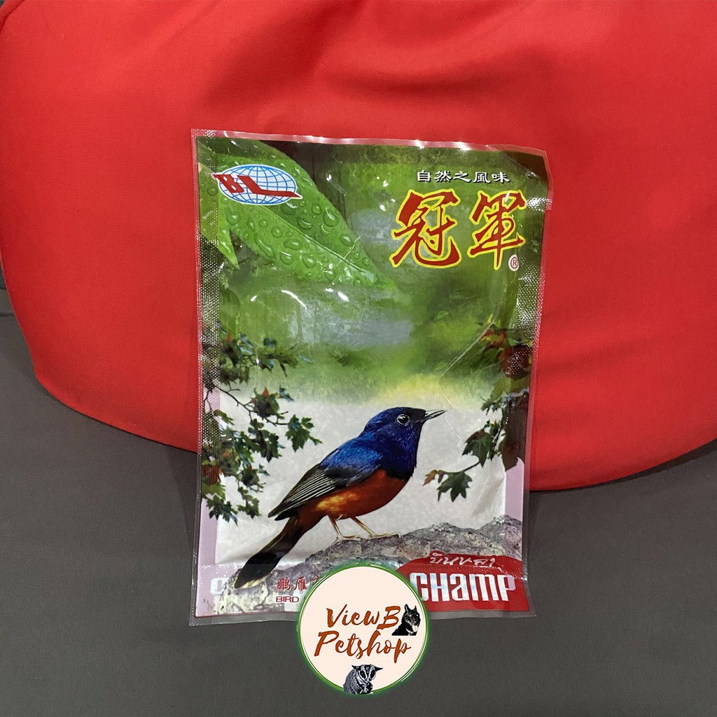 ภาพหน้าปกสินค้าอาหารนกบินหลา แชมป์ แบบเม็ด 120 กรัม Wild Bird Food (Bird Land - BLCH120)