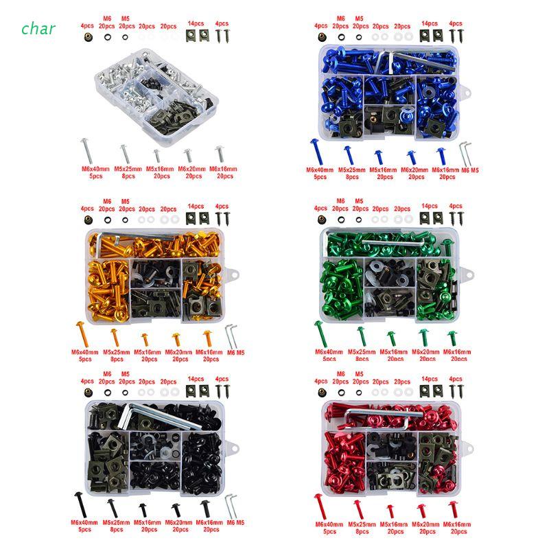 Farbige Motorradschrauben Set Für Honda CB Modelle - Karosserieschrauben In Gold