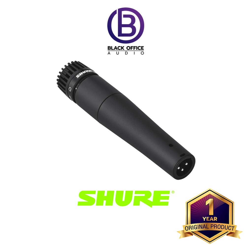 shure-sm57-lc-ไมค์จ่อเครื่องดนตรี-ไมค์จ่อตู้แอมป์-ไมค์ไดนามิค-blackofficeaudio