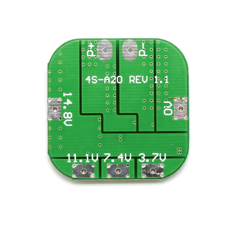 บอร์ดป้องกันแบตเตอรี่ลิเธียม-4s-14-8v-16-8v-20a-bms-pcm-bms-pcm-licoo2-limn2o4-18650